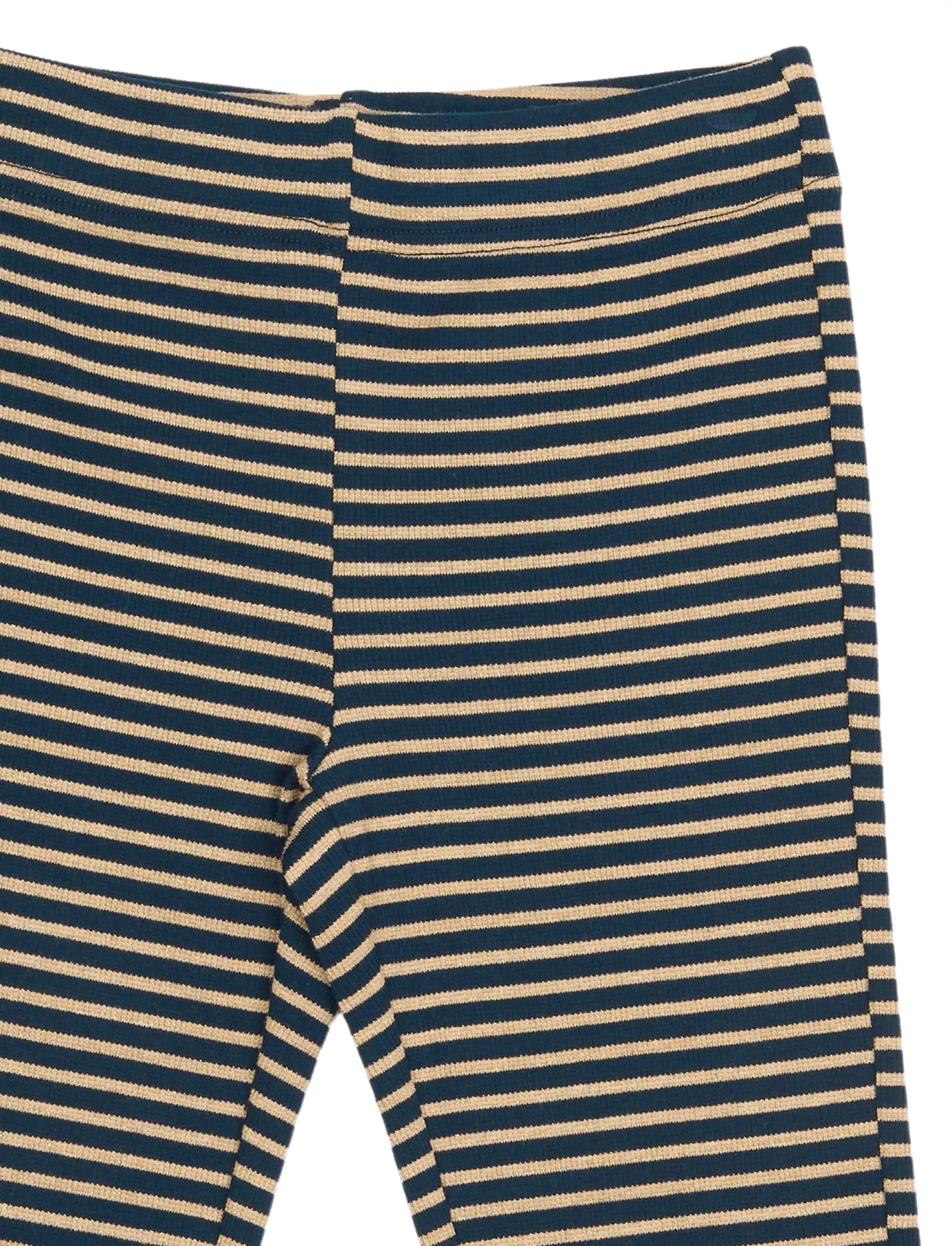 The New - TNPriscilla Flared Rib Pants - laveste priser - navy blazer striped - 4