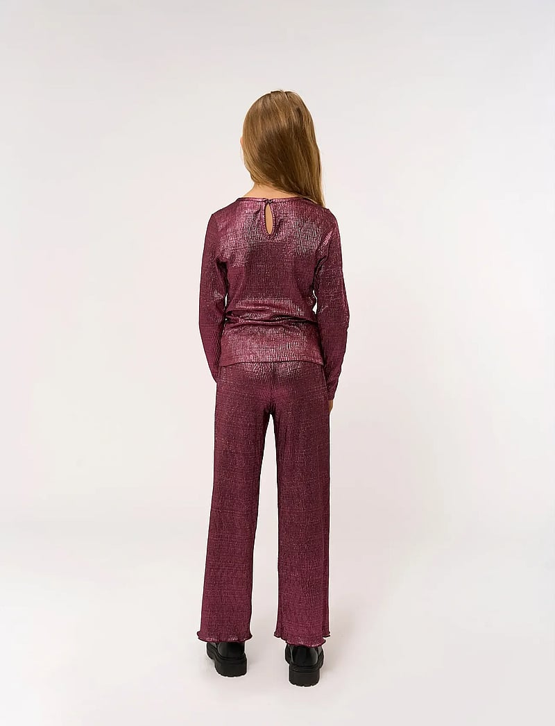 The New - TNPrudence L_S Pleat Tee - langärmelig - ibis rose - 3