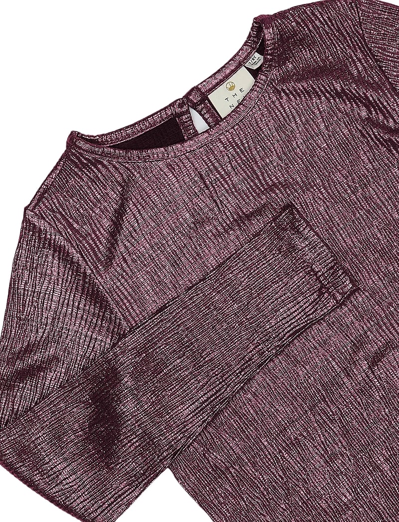 The New - TNPrudence L_S Pleat Tee - langärmelig - ibis rose - 4