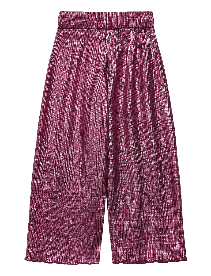 The New - TNPrudence Wide Pleat Pants - byxor - ibis rose - 2