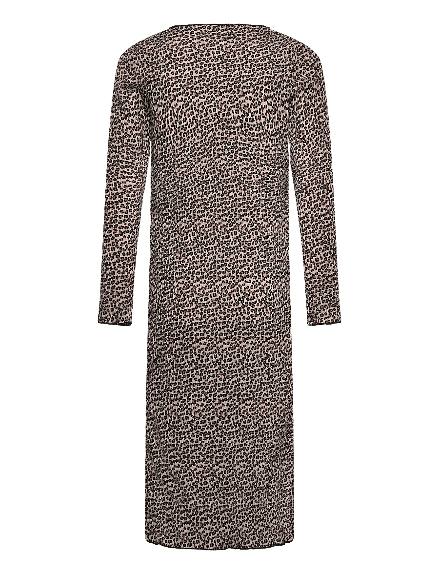 The New - TNPet L_S Pleat Dress - laisvalaikio suknelės ilgomis rankovėmis - feather gray aop - 2