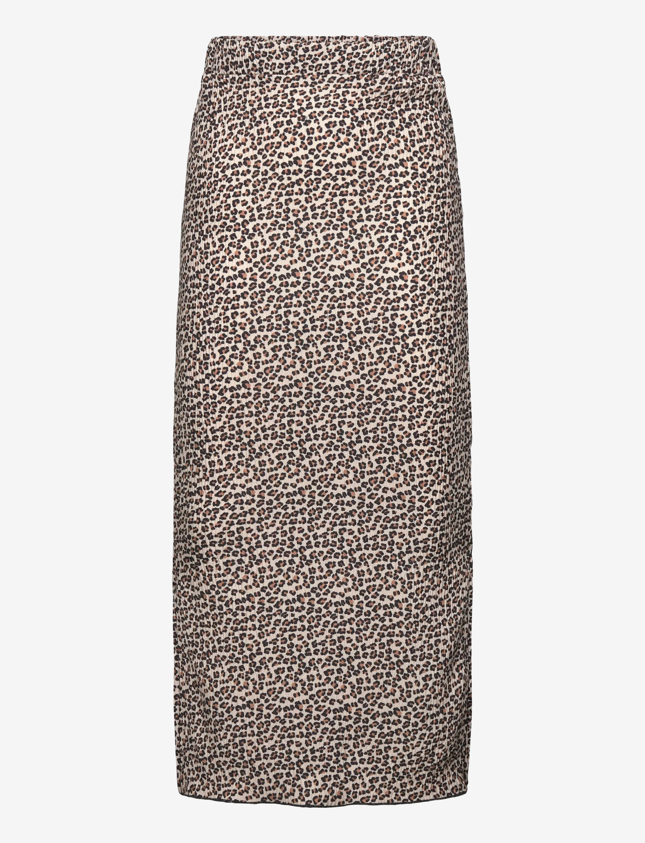 The New - TNPet Long Pleat Skirt - maxi skirt - feather gray aop - 1