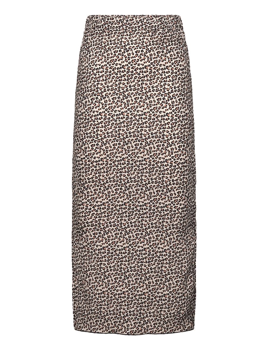 The New - TNPet Long Pleat Skirt - maksiseelikud - feather gray aop - 1
