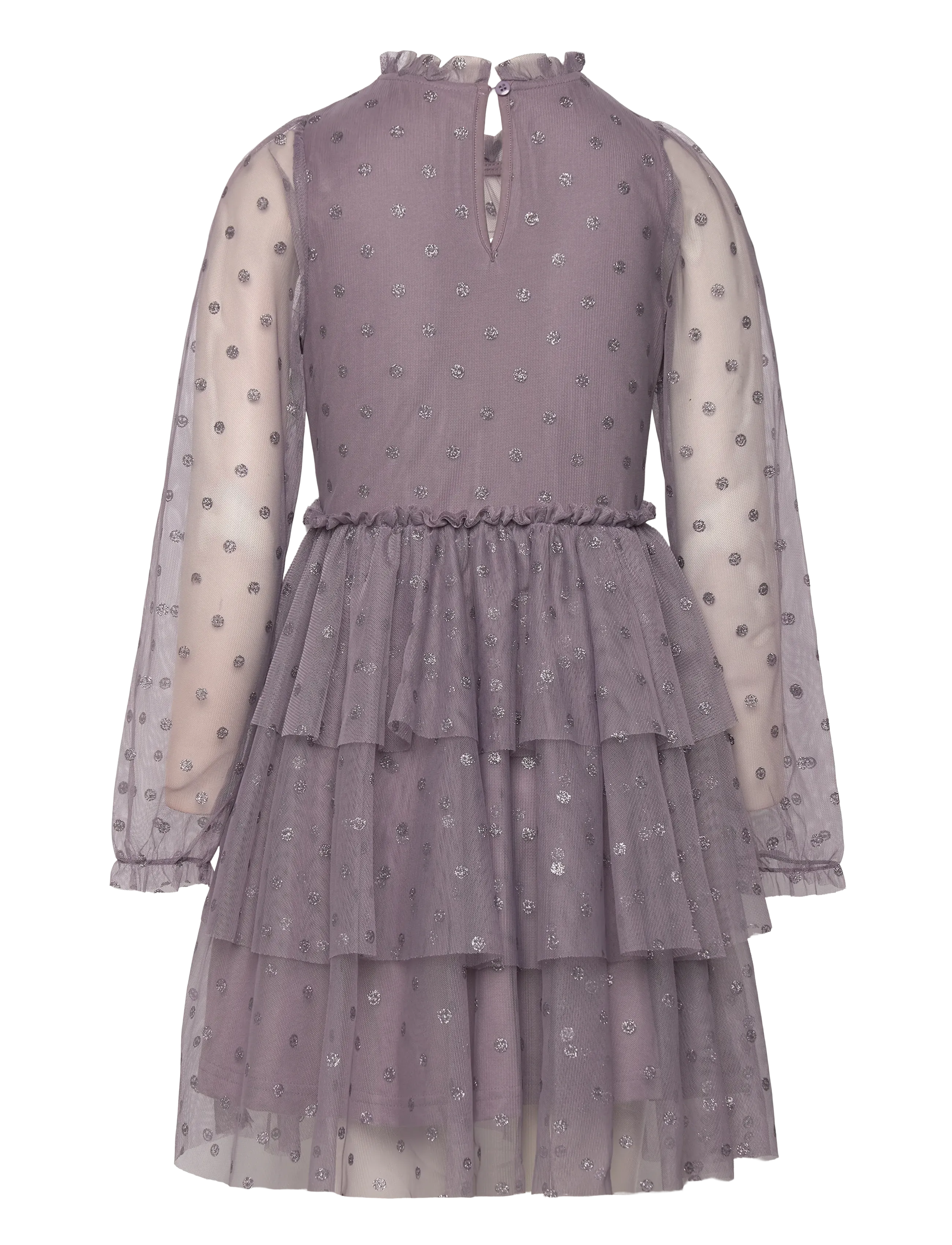 The New - TNPascha L_S Dress - gray ridge aop - 1