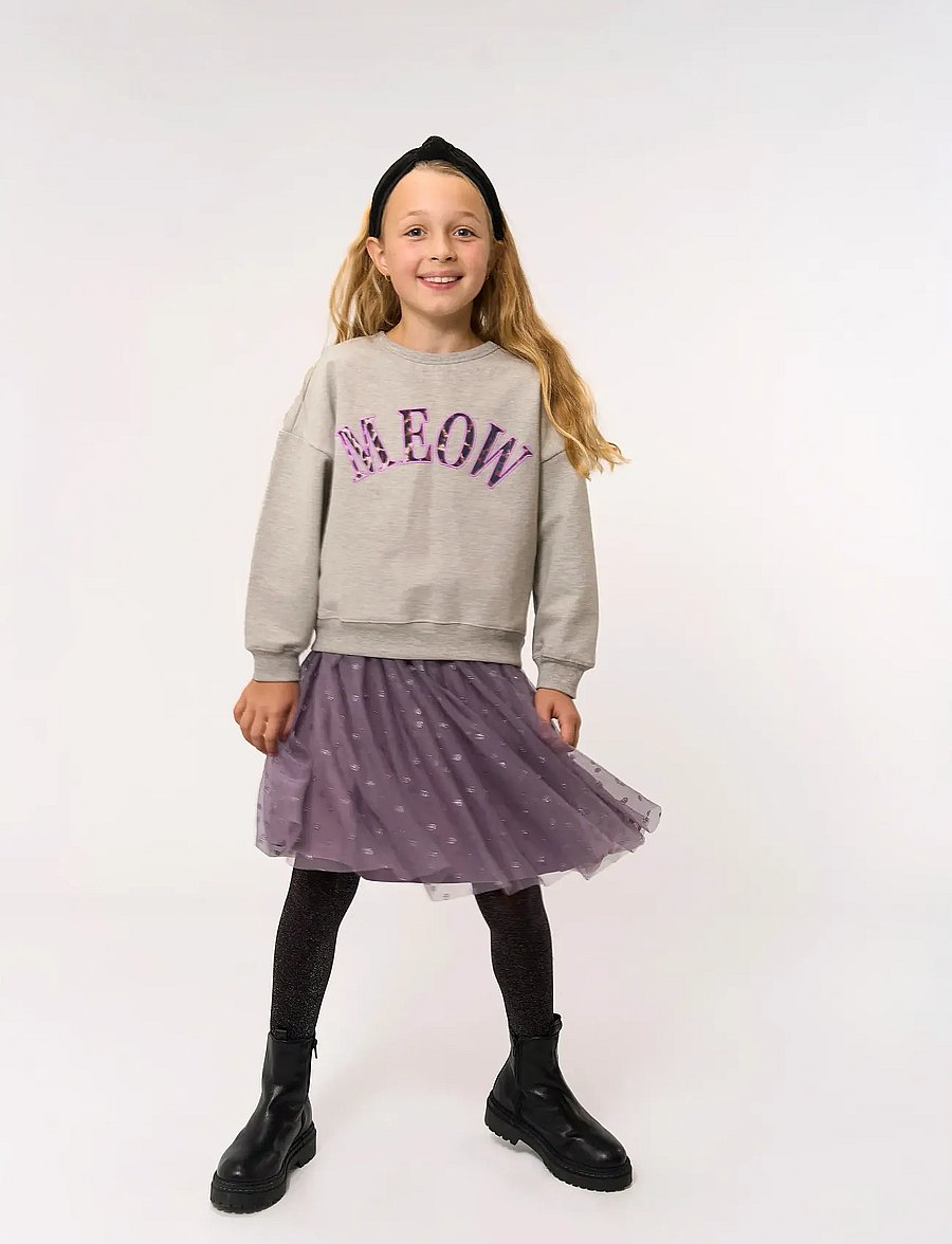The New - TNPascha Skirt - midi skjørt - gray ridge aop - 0