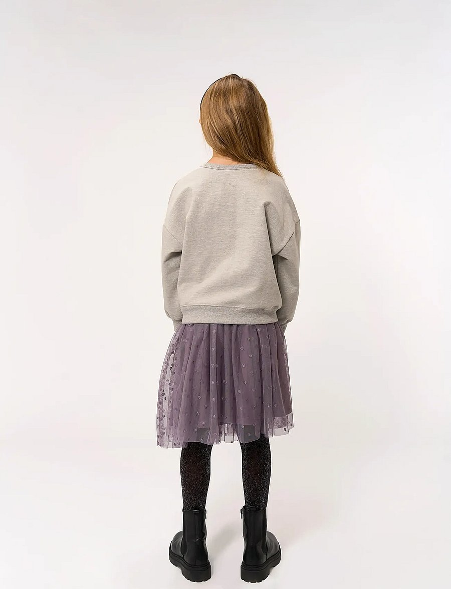 The New - TNPascha Skirt - midi skjørt - gray ridge aop - 3