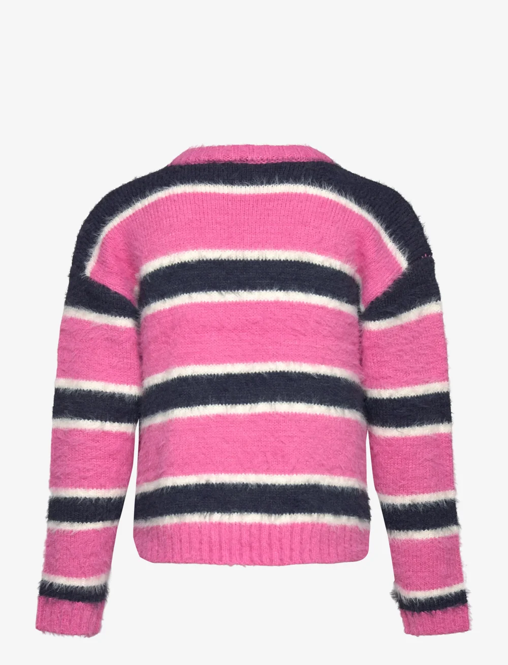 The New - TNPalmina Knit Pullover - stickade tröjor - ibis rose striped - 2