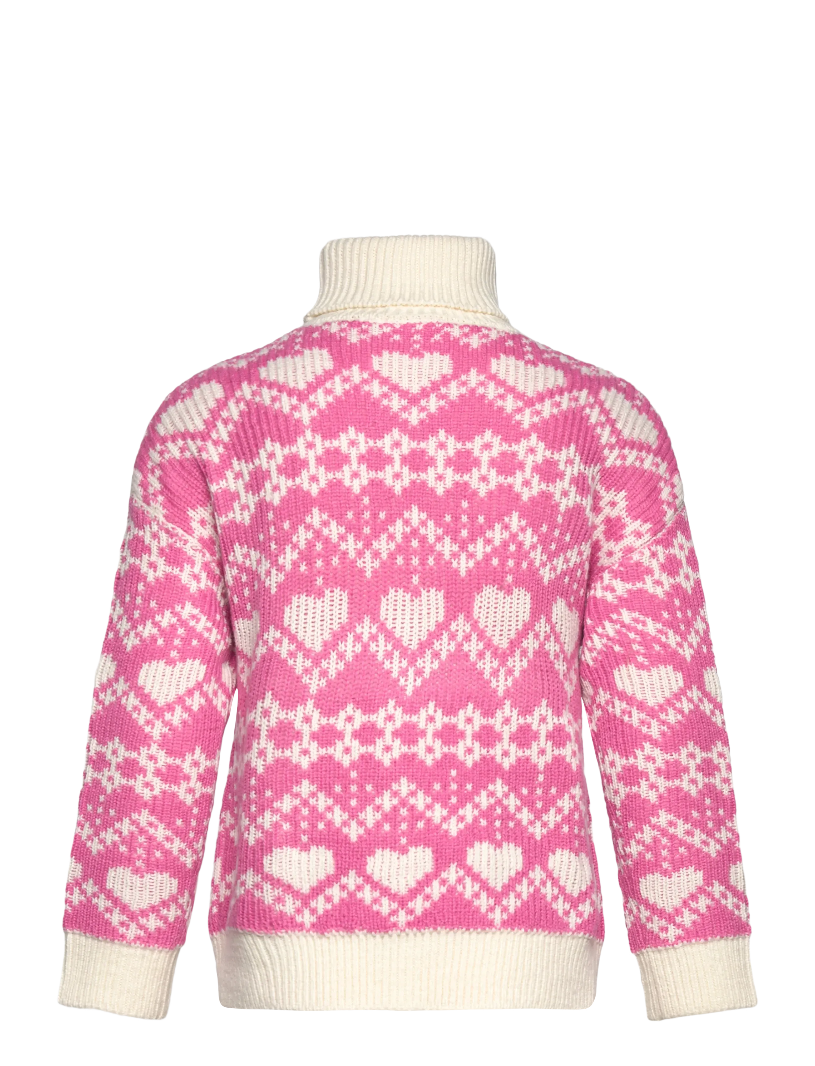 The New - TNPerline Jacquard Pullover - tröjor - ibis rose - 2