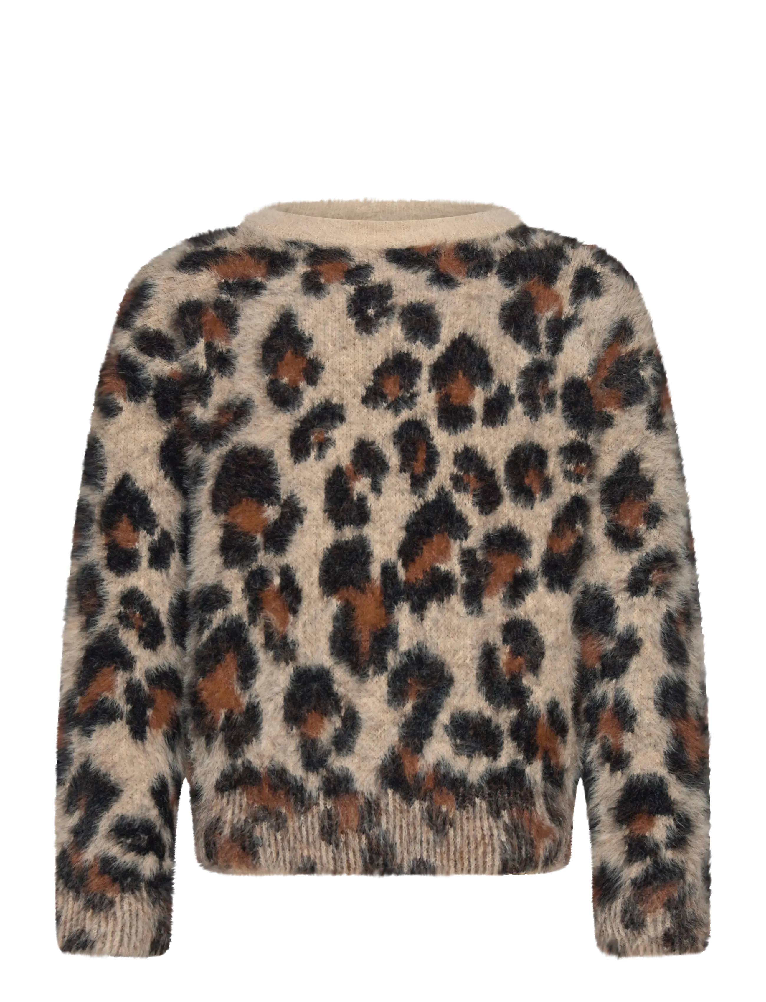 The New - TNPamilla Jacquard Pullover - bluzy - feather gray aop - 1