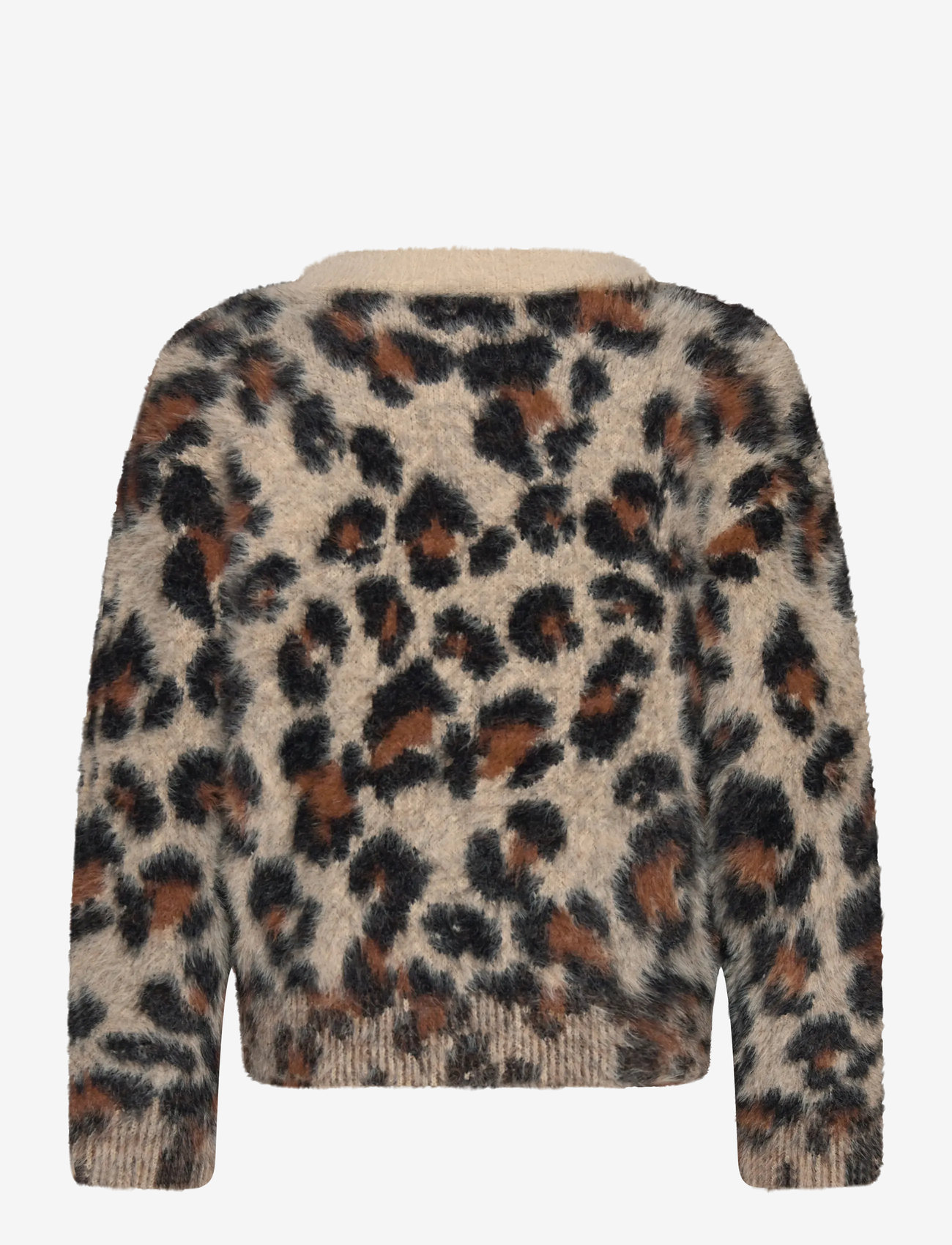 The New - TNPamilla Jacquard Pullover - sweatshirts - feather gray aop - 2