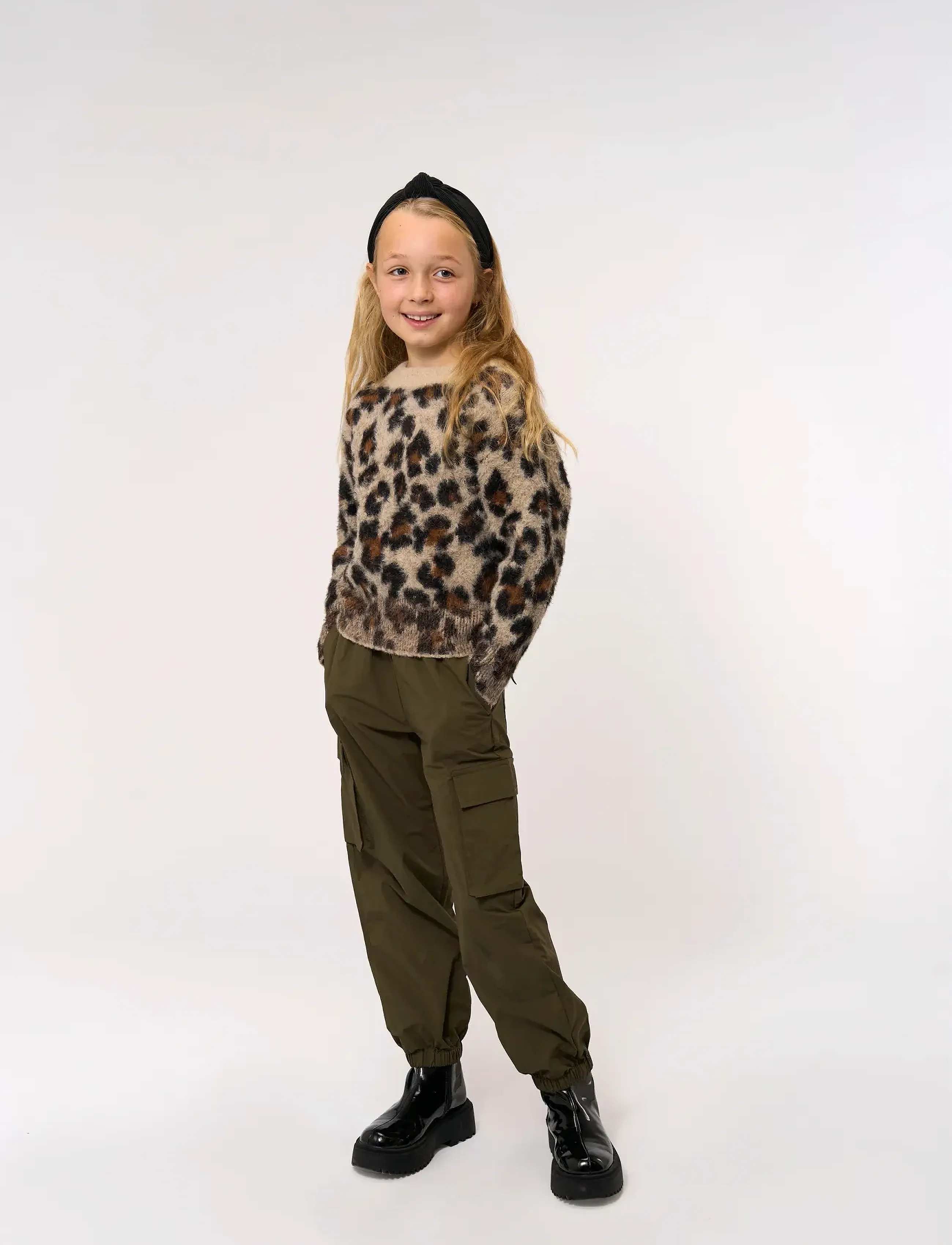 The New - TNPamilla Jacquard Pullover - bluzy - feather gray aop - 0