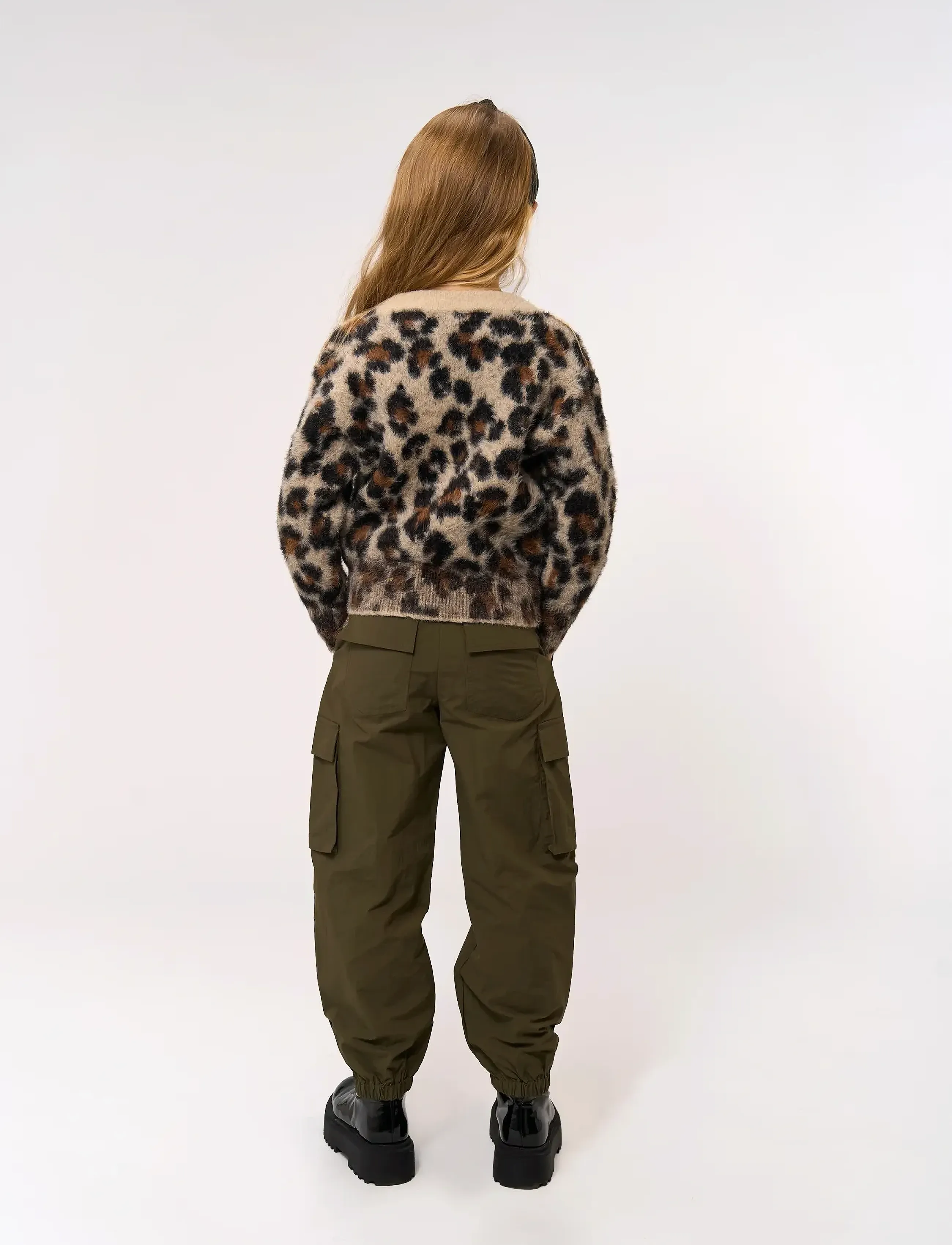 The New - TNPamilla Jacquard Pullover - sweatshirts - feather gray aop - 3
