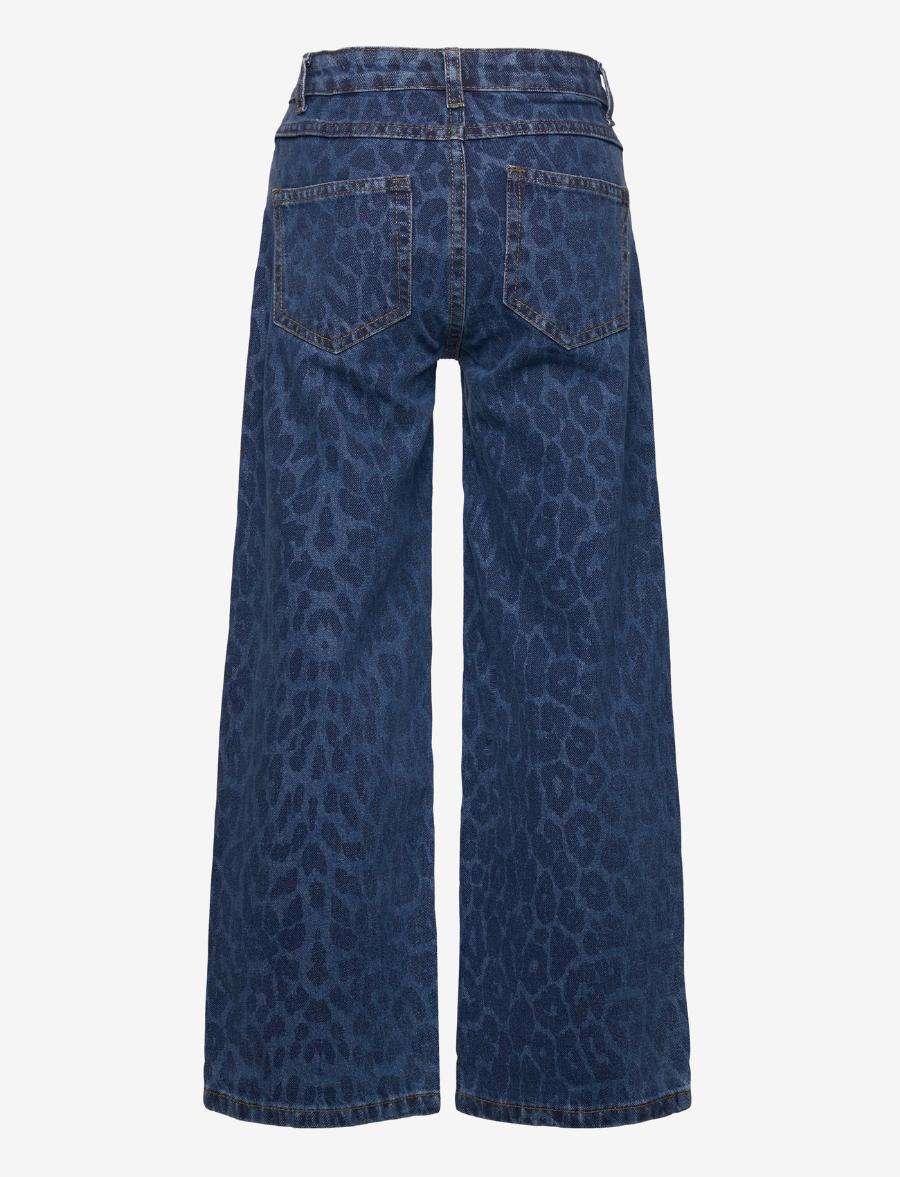 The New - TNPrima Wide Jeans - medium blue denim aop - 2