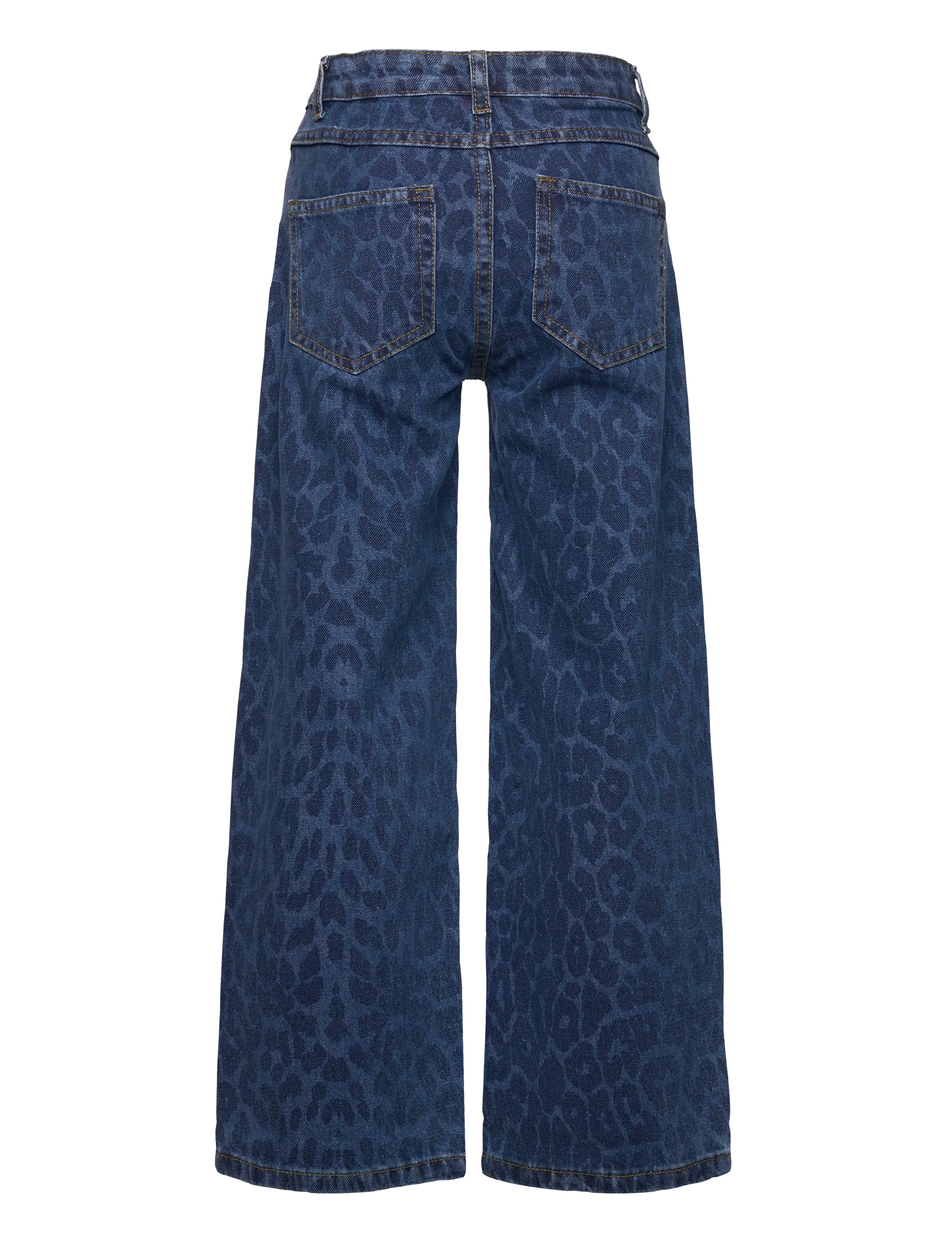 The New - TNPrima Wide Jeans - medium blue denim aop - 2