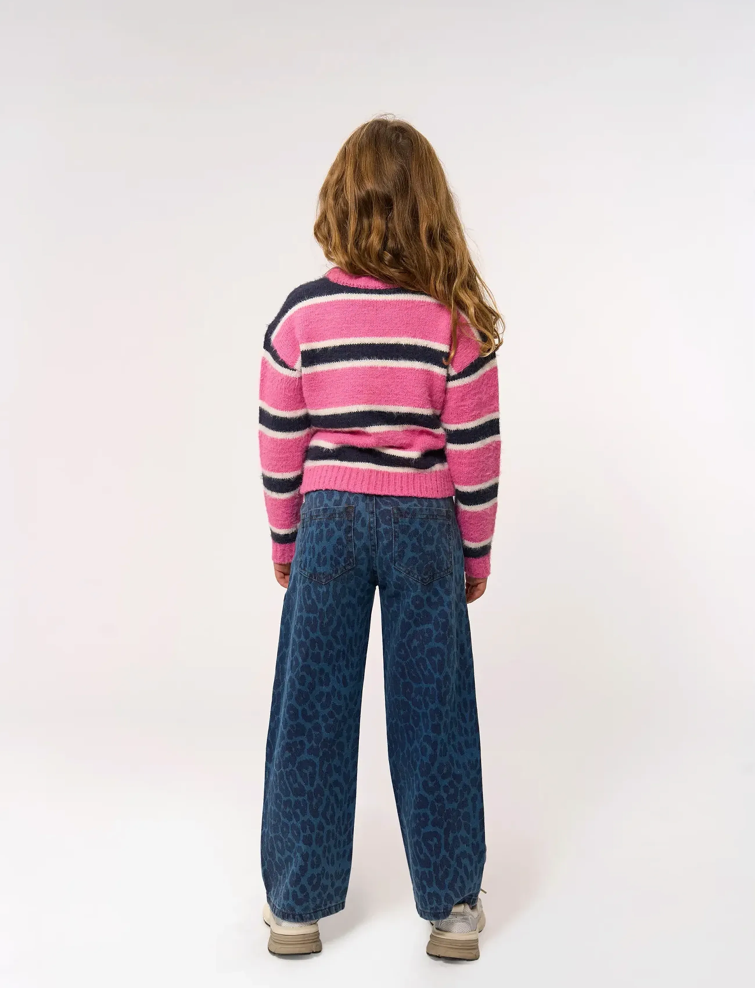 The New - TNPrima Wide Jeans - medium blue denim aop - 3