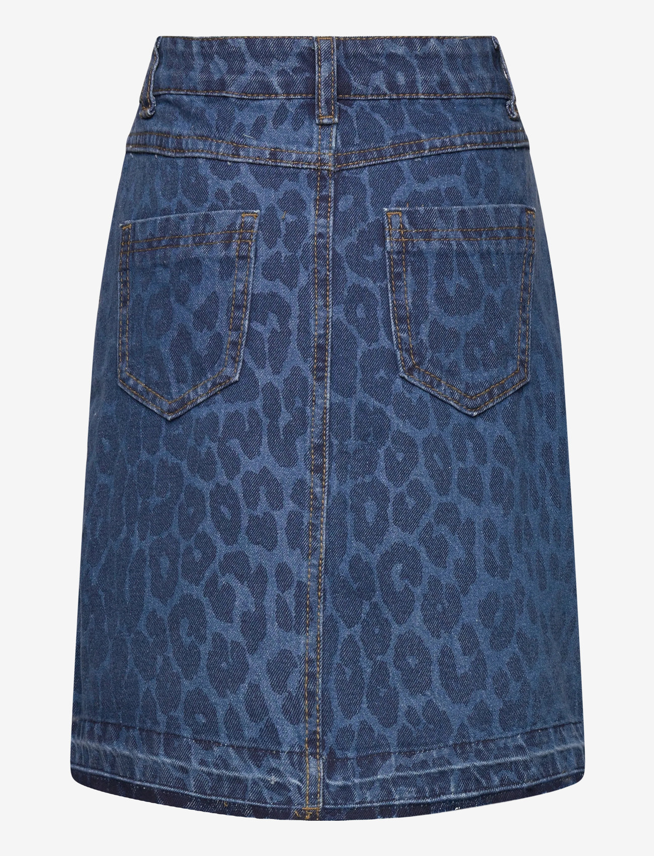 The New - TNPrima Denim Skirt - denim shorts - medium blue denim aop - 1