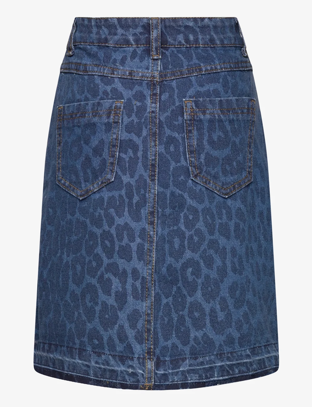 The New - TNPrima Denim Skirt - denimshorts - medium blue denim aop - 1