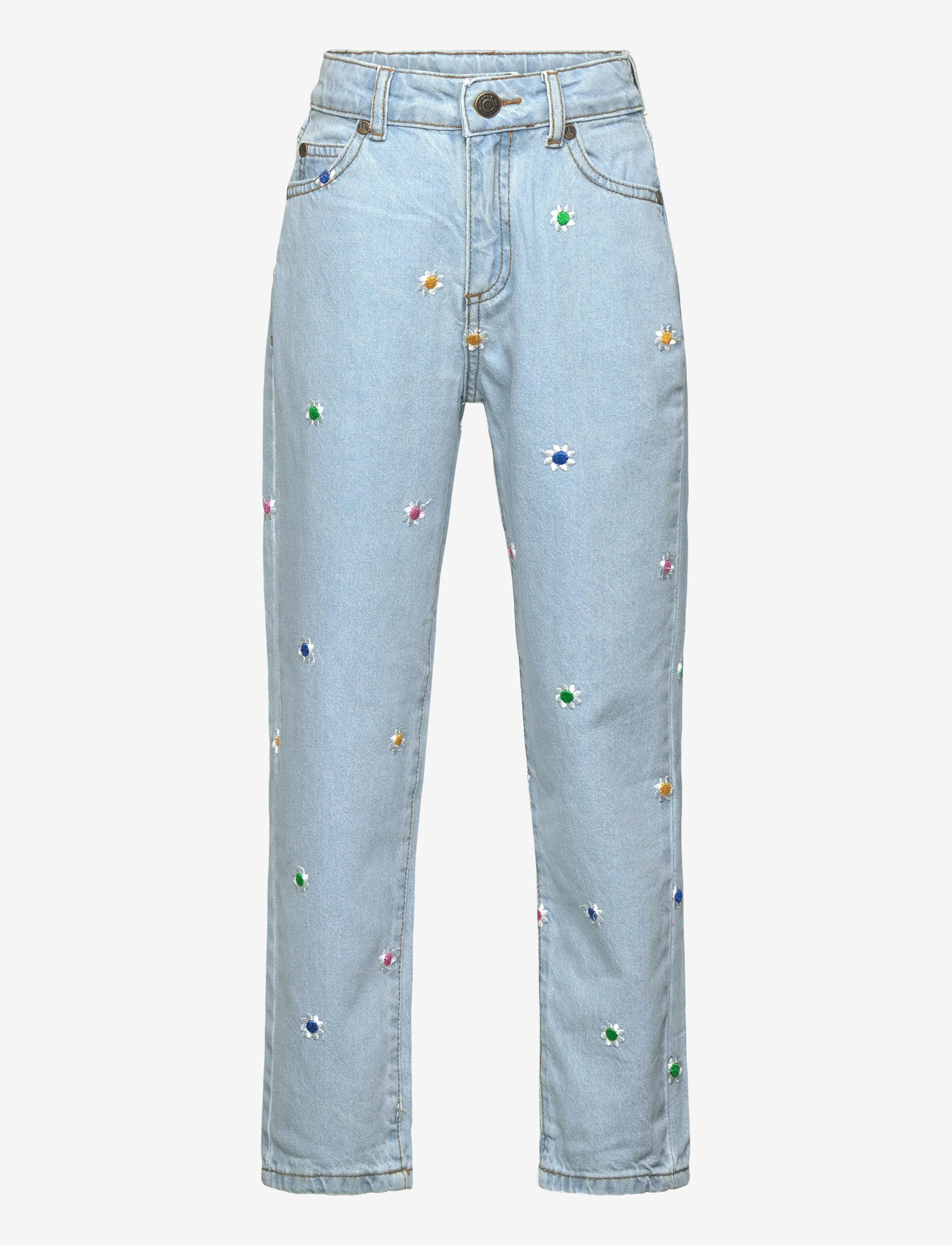 The New - TNPorscha Mom Fit Jeans - tapered-lõikega teksad - light blue denim emb - 0