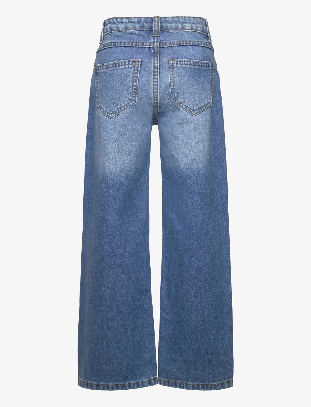 The New - TNPurity Wide Jeans - hosen mit weitem bein - medium blue denim - 1