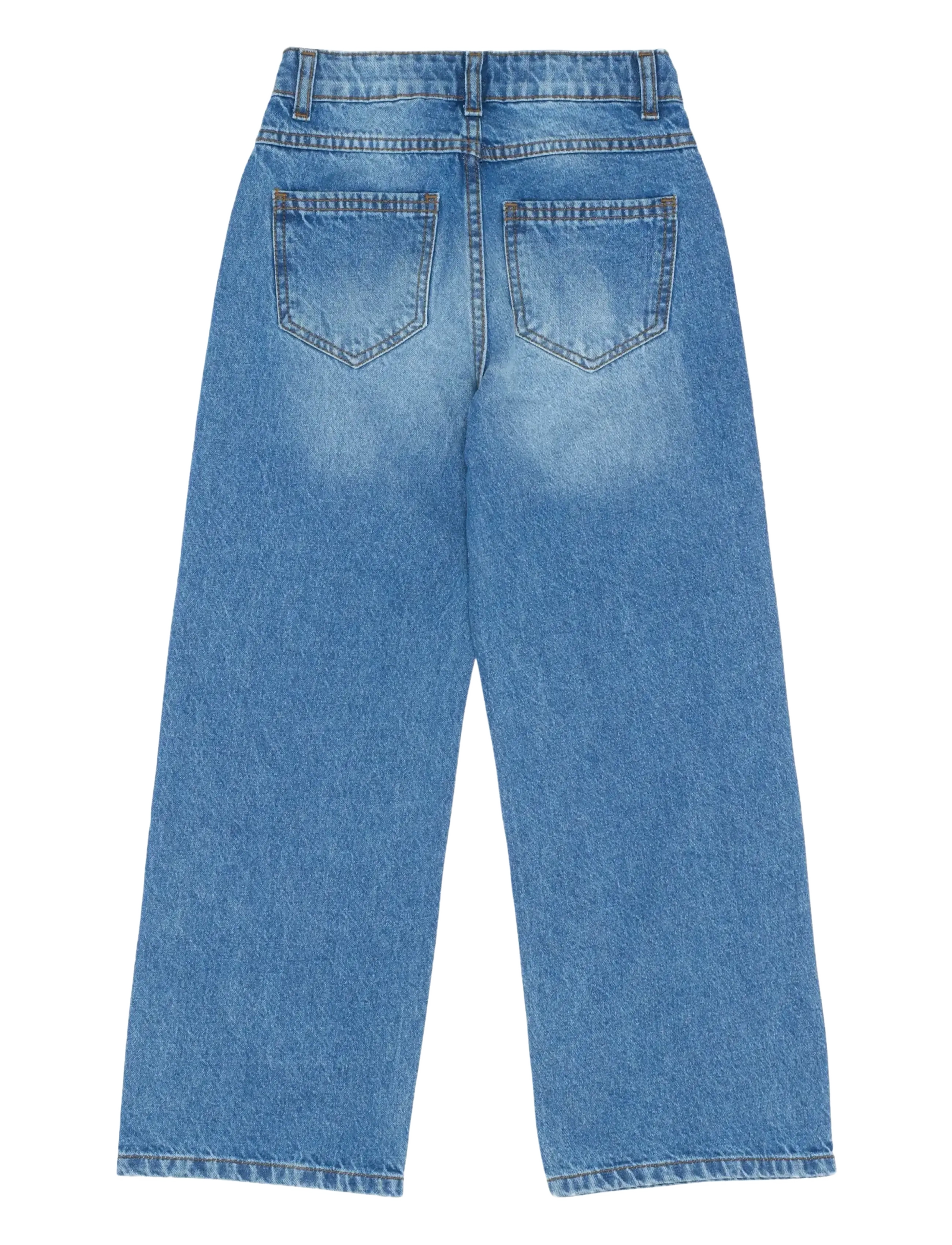 The New - TNPurity Wide Jeans - medium blue denim - 2