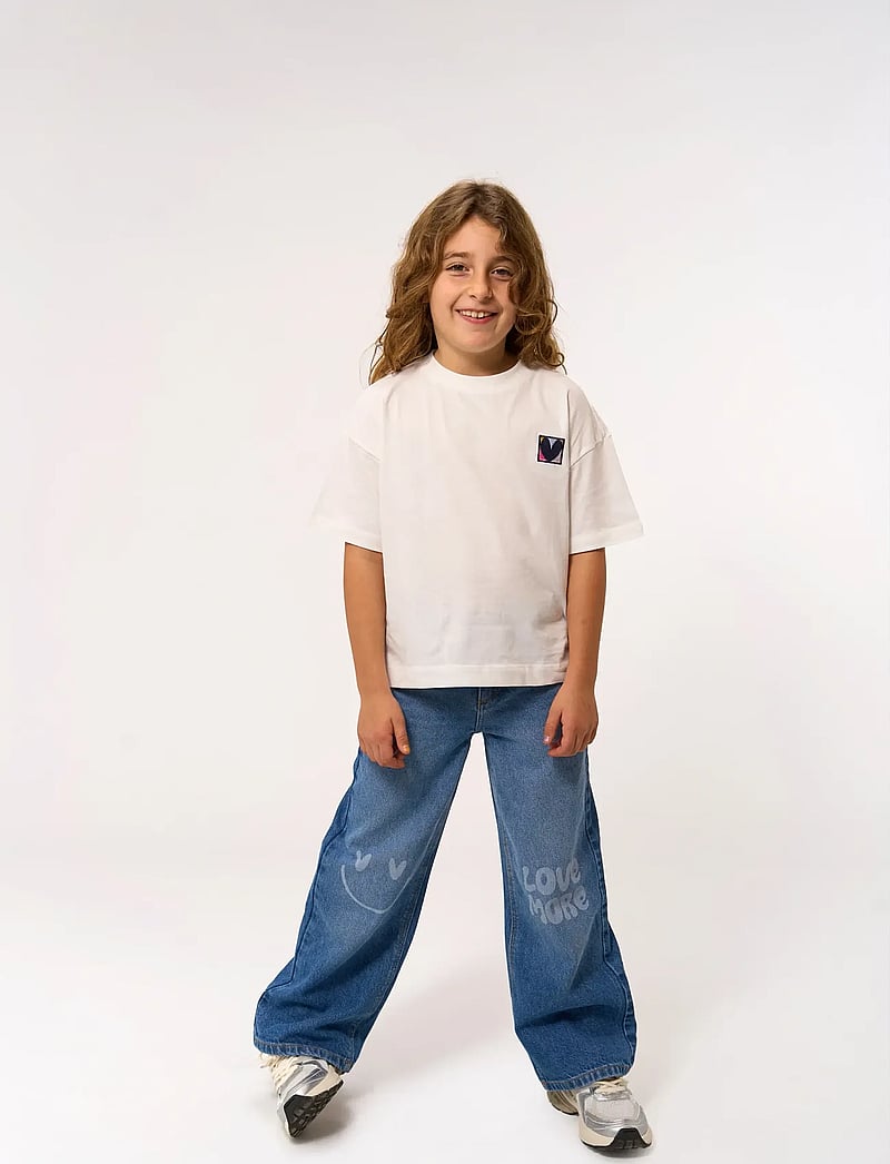 The New - TNPurity Wide Jeans - szerokie dżinsy - medium blue denim - 4