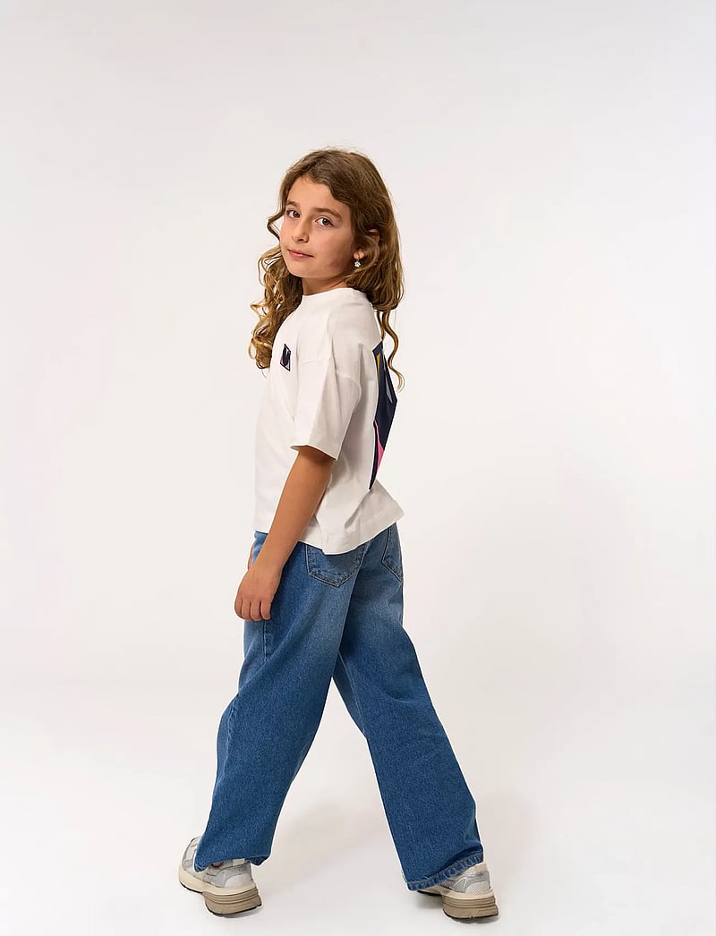 The New - TNPurity Wide Jeans - szerokie dżinsy - medium blue denim - 5