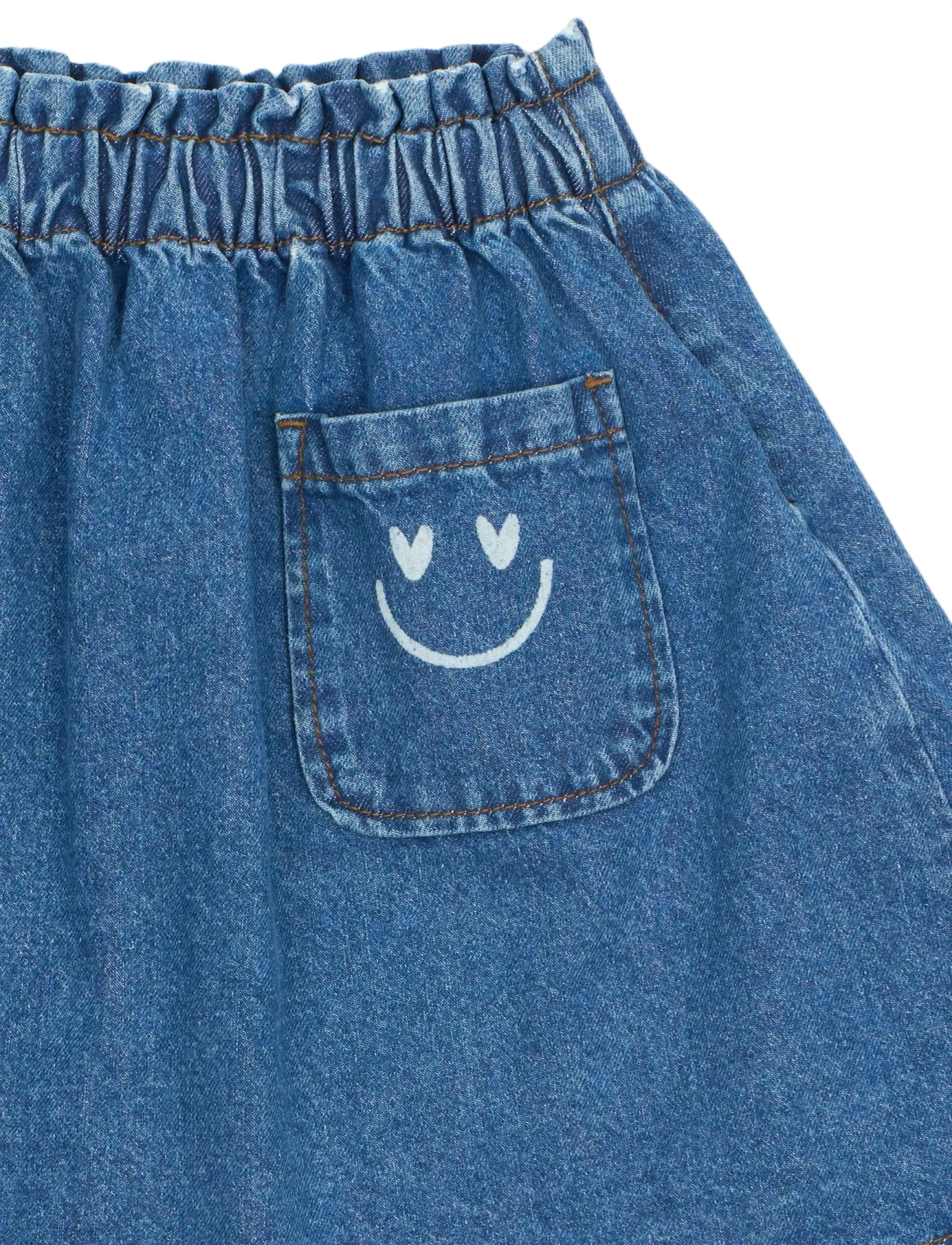 The New - TNPurity Denim skirt - medium blue denim - 4