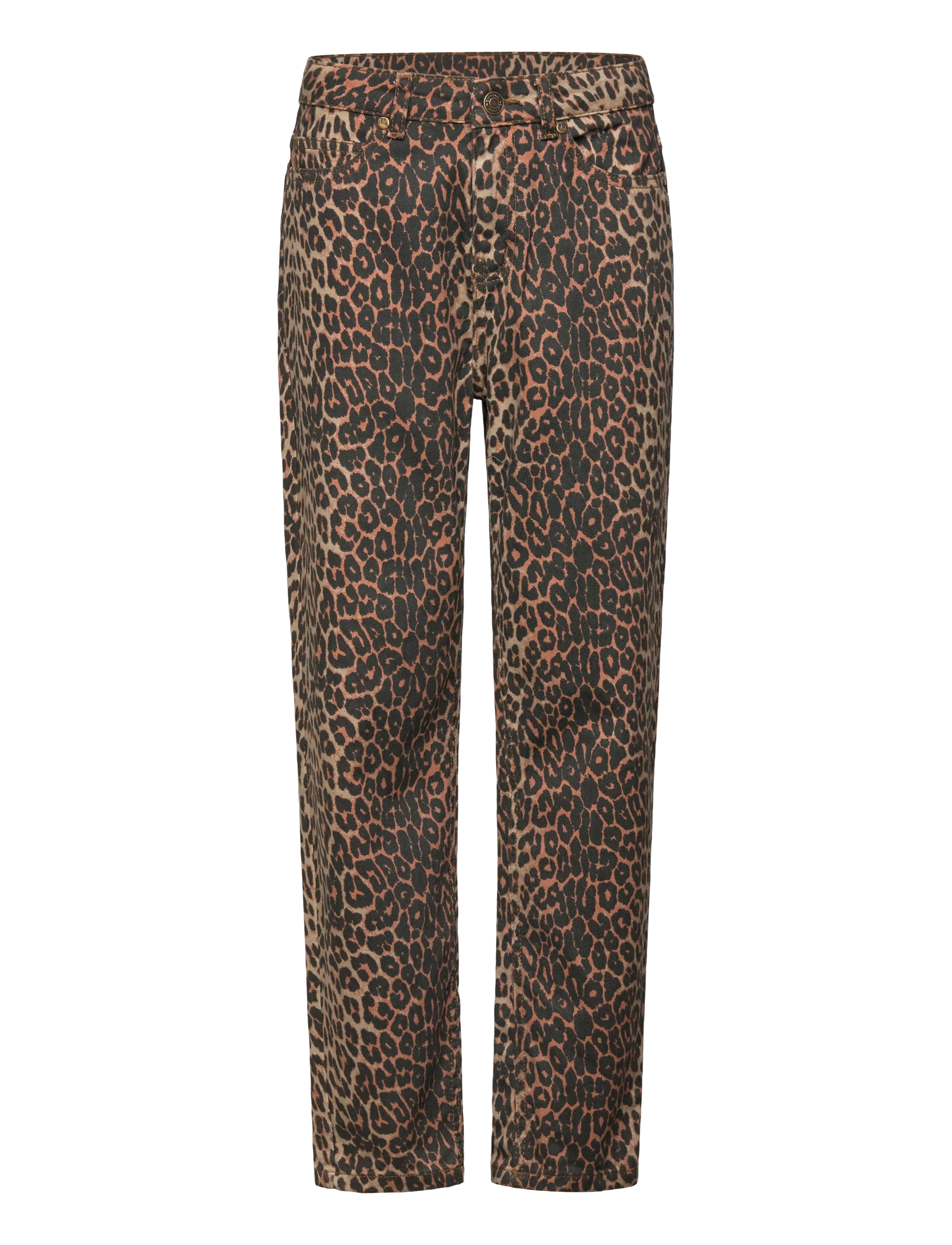 The New TNPanya Mom Fit Jeans - Jeans - FEATHER GRAY AOP / brown