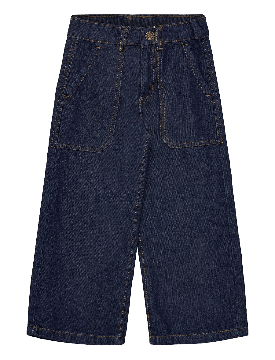 The New - TNPydia Wide Jeans - brede jeans - unwashed denim - 1