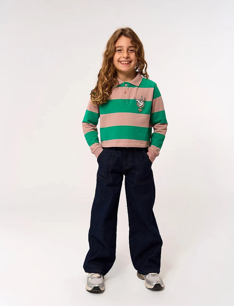 The New - TNPydia Wide Jeans - hosen mit weitem bein - unwashed denim - 0