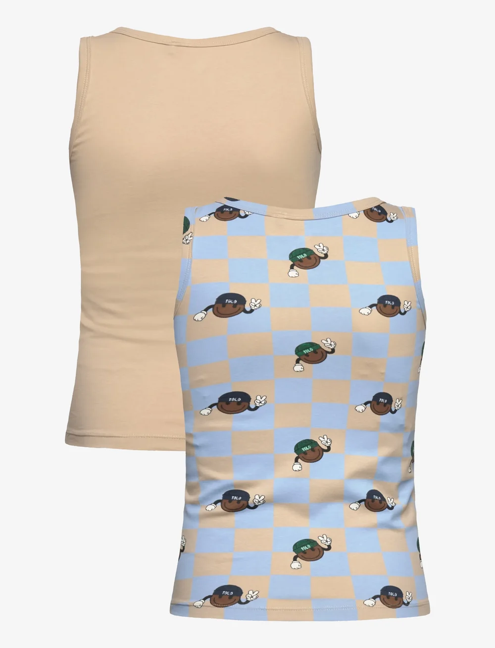 The New - TNTHE NEW Tank Top 2-Pack - linnen - humus - 1