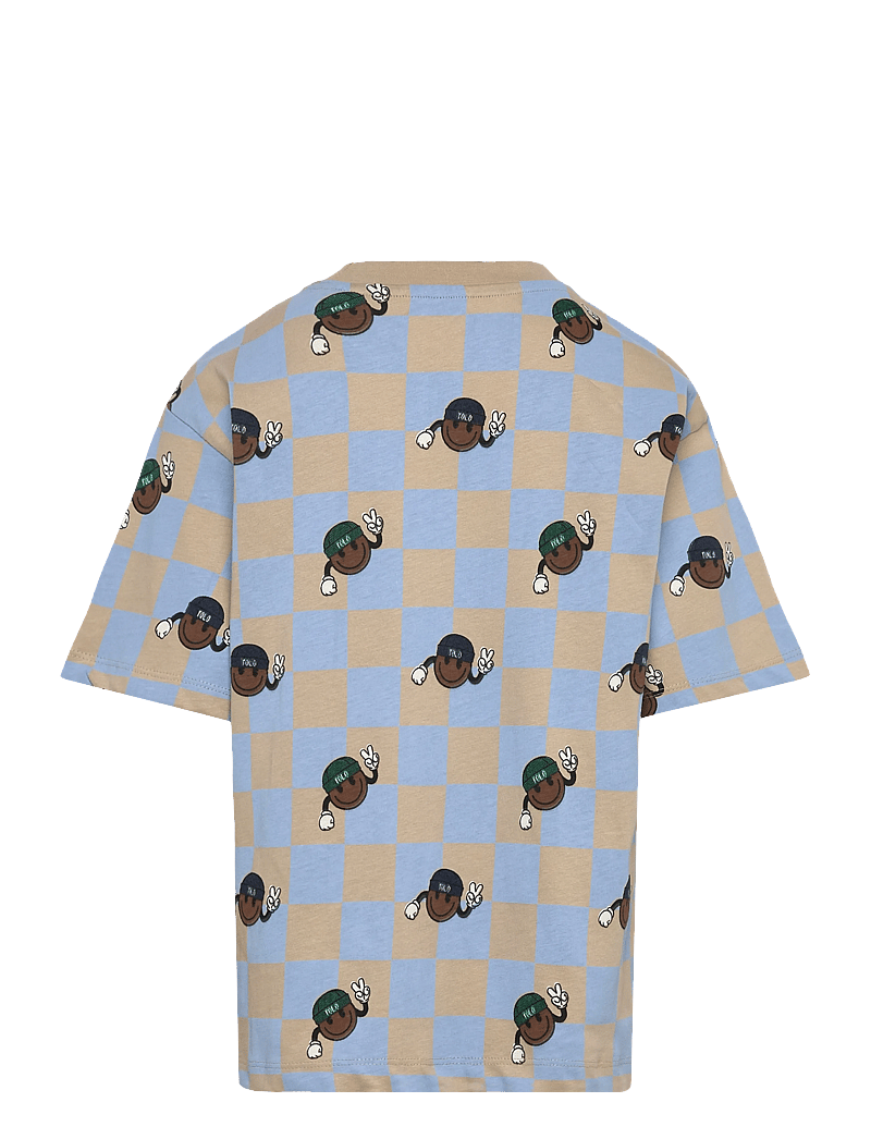 The New - TNPascal OS S_S Tee - kortærmede t-shirts - humus check - 1