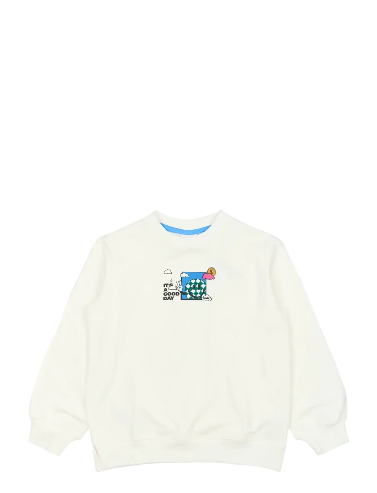 THE NEW Tnphillip Sweatshirt Weiß - 122/128 - Kinder
