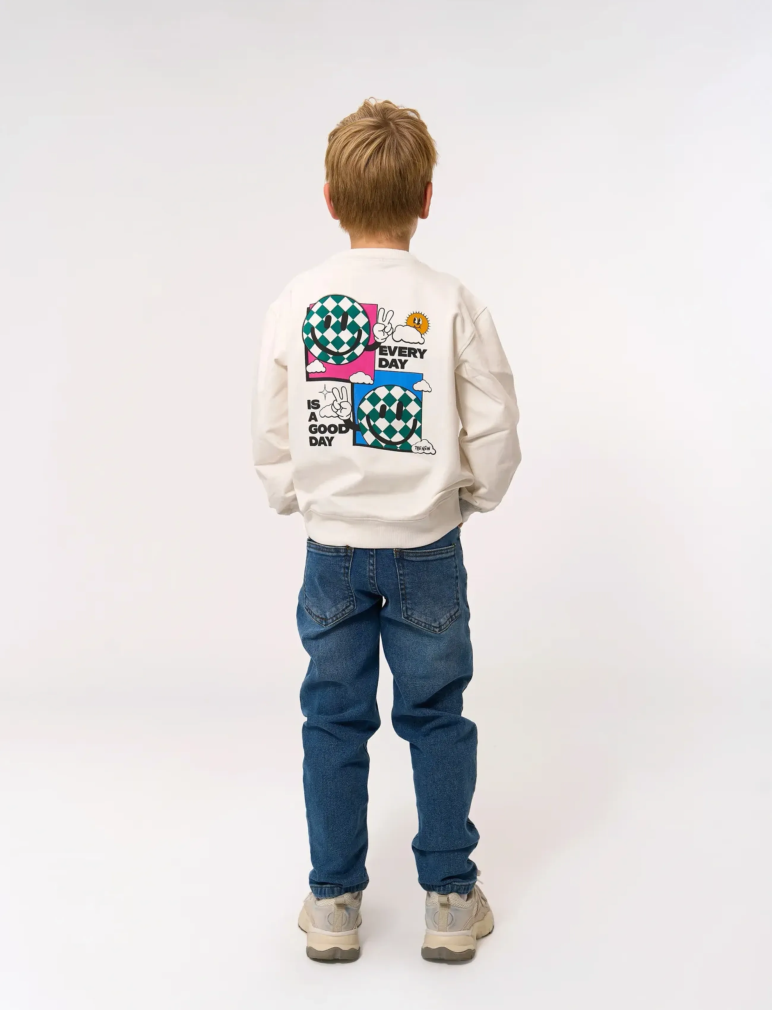 The New - TNPhillip Sweatshirt - sweat-shirt - cloud dancer - 3