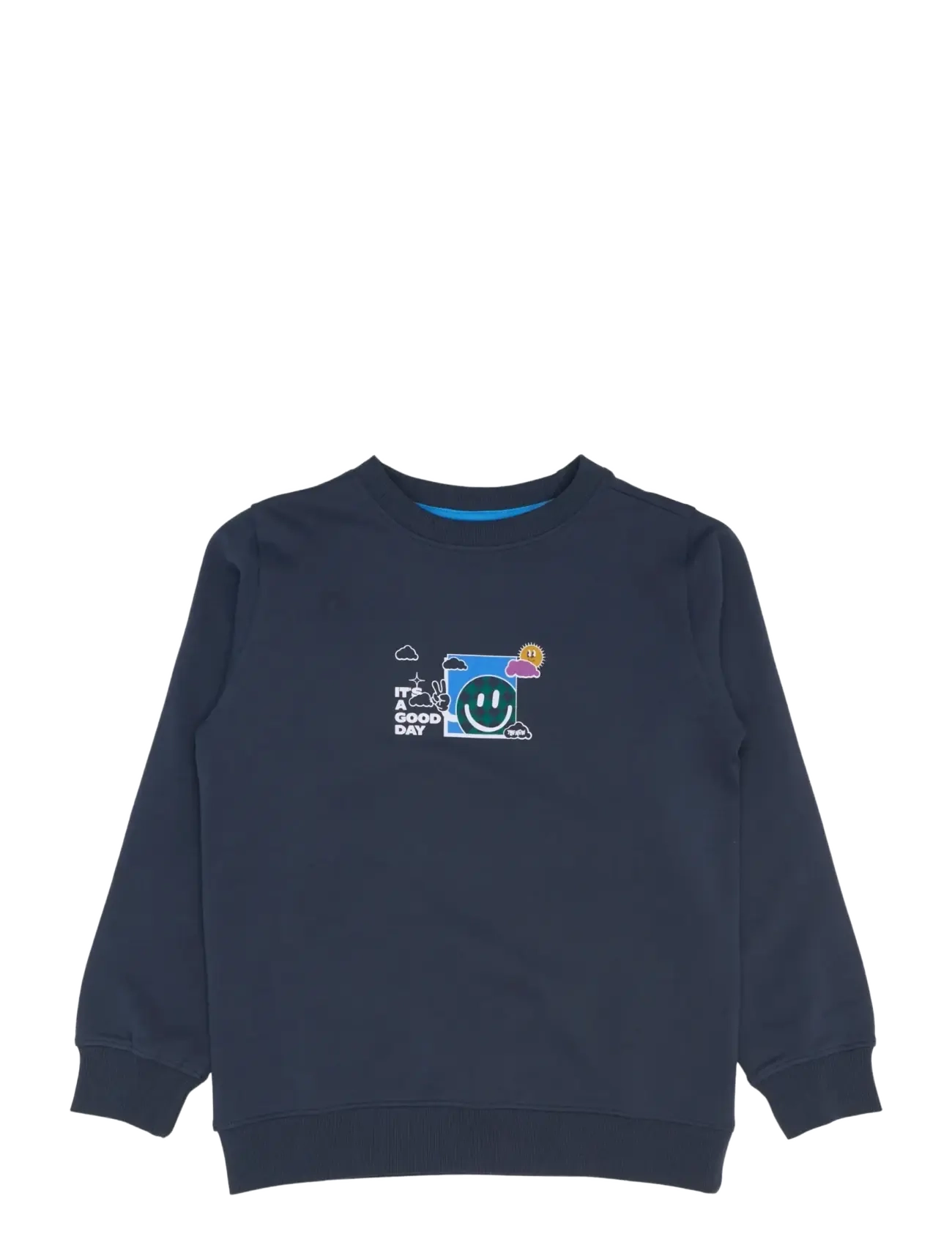 THE NEW Tnphillip Sweatshirt Navy - 122/128 - Kinder