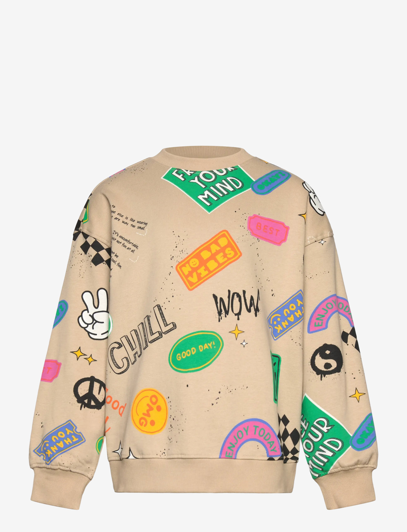 The New - TNPeter OS Sweatshirt - sweatshirts - humus aop - 1