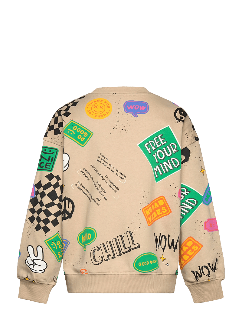 The New - TNPeter OS Sweatshirt - sweatshirts - humus aop - 2