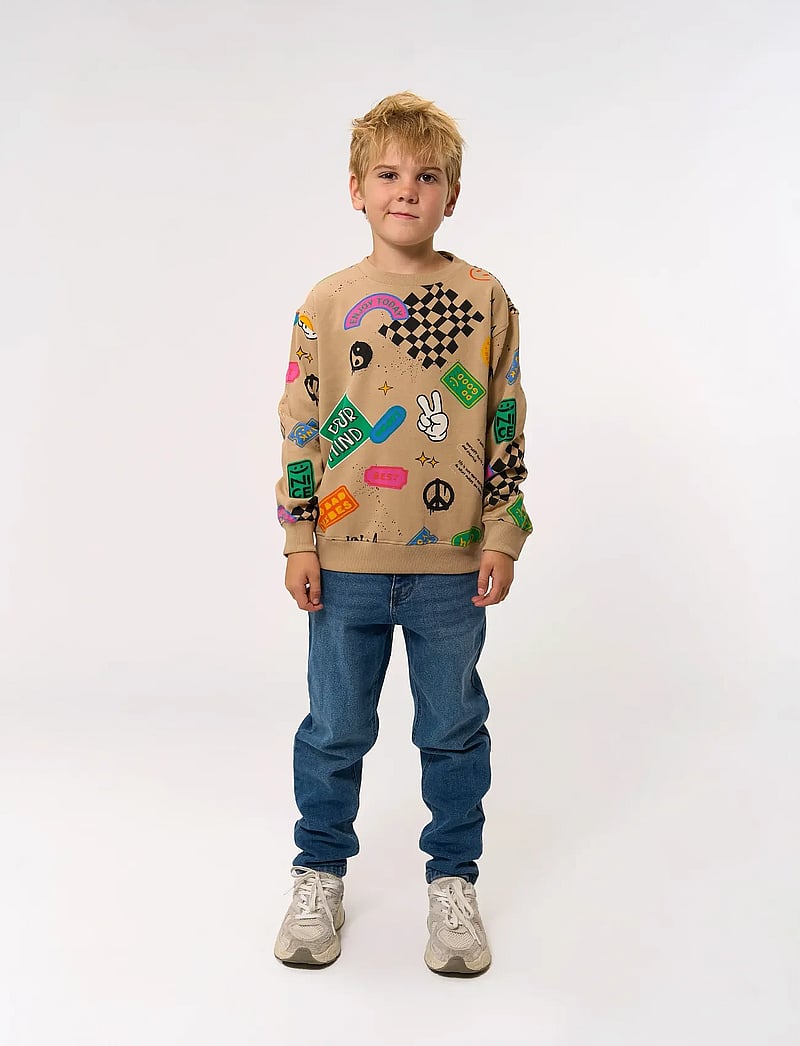 The New - TNPeter OS Sweatshirt - sweatshirts - humus aop - 0