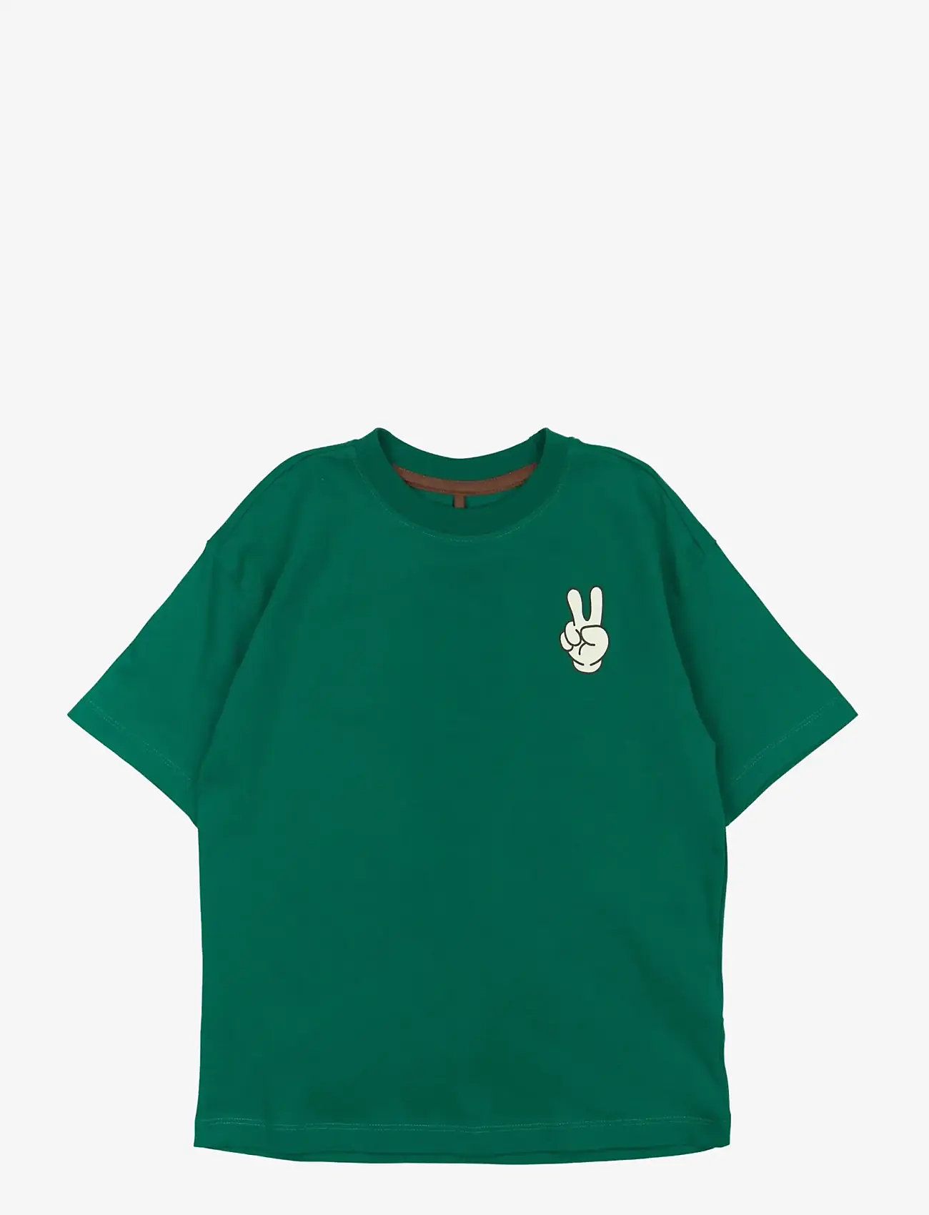 The New - TNPanton OS S_S Tee - kortärmade t-shirts - alpine green - 1