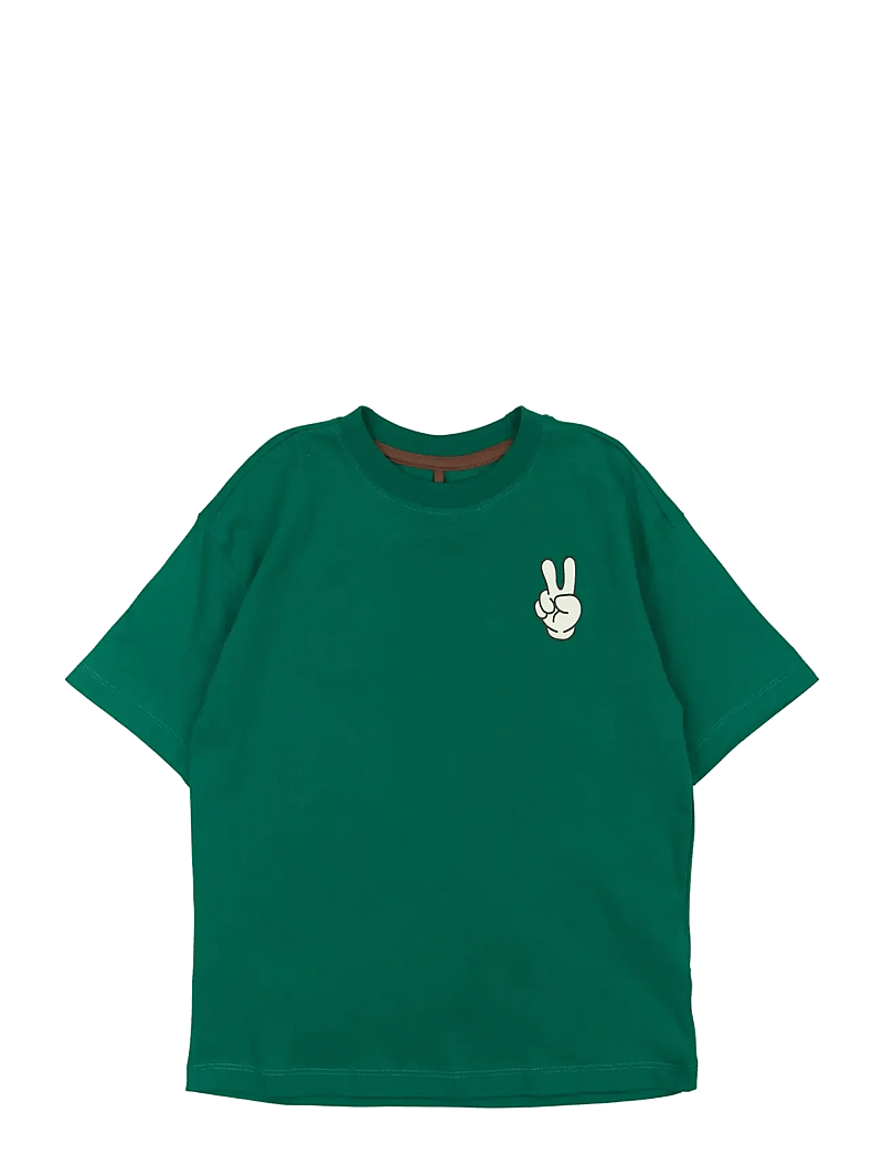 The New - TNPanton OS S_S Tee - kortärmade t-shirts - alpine green - 1