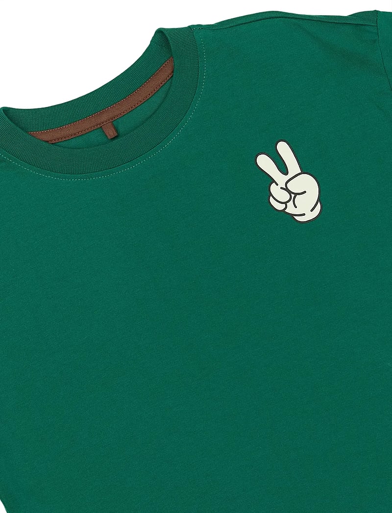 The New - TNPanton OS S_S Tee - kortärmade t-shirts - alpine green - 4