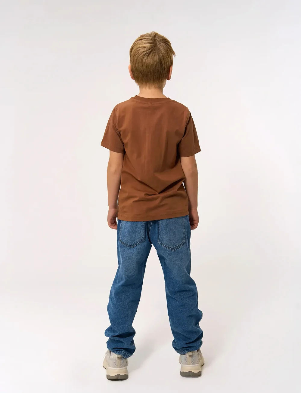 The New - TNPenn S_S Tee - short-sleeved t-shirts - toffee - 3