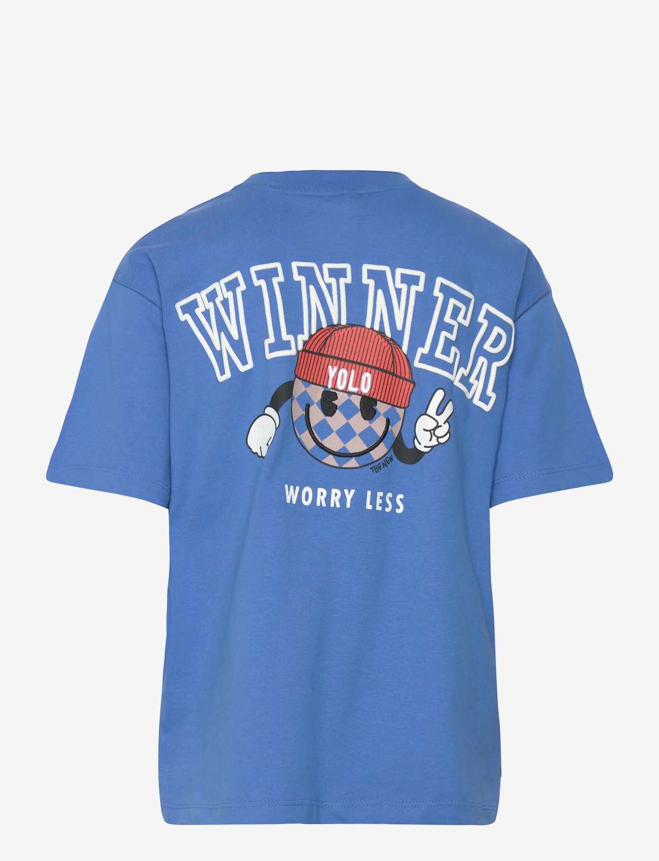 The New - TNPauli OS S_S Tee - kortärmade t-shirts - campanula - 2