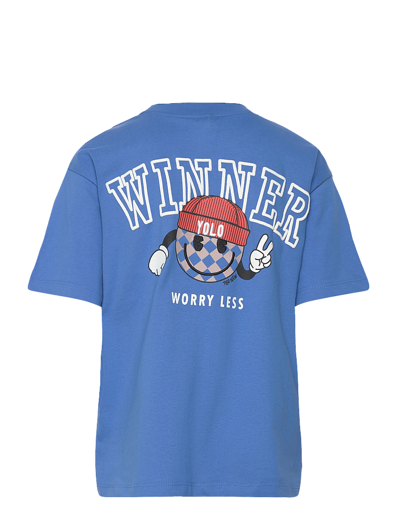 The New - TNPauli OS S_S Tee - kurzärmelige - campanula - 2