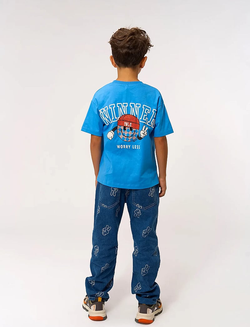 The New - TNPauli OS S_S Tee - kurzärmelige - campanula - 3