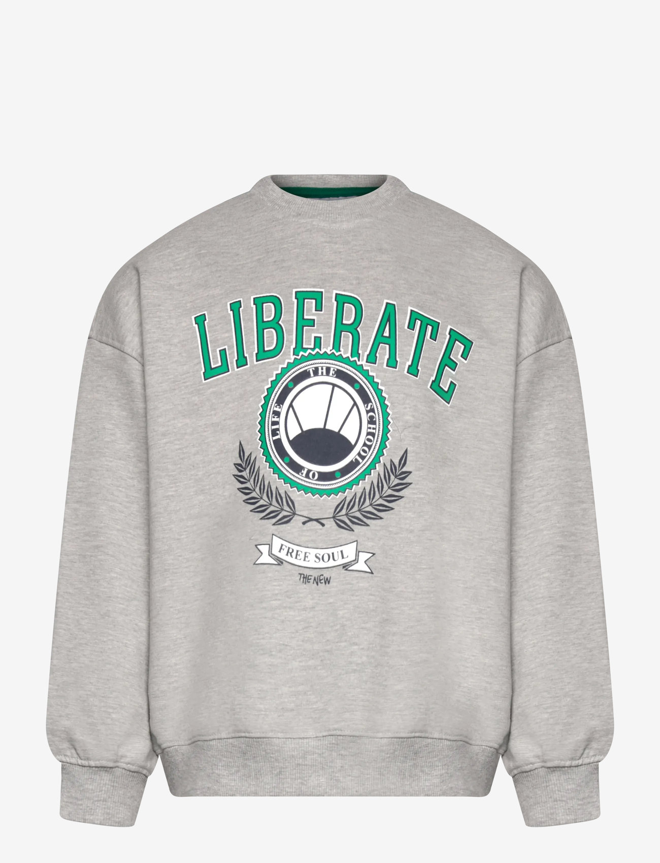 The New - TNPenno OS Sweatshirt - sweatshirts - light grey melange - 1