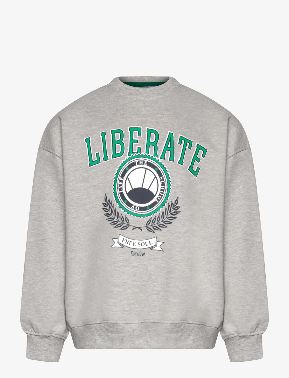 The New - TNPenno OS Sweatshirt - sweatshirts - light grey melange - 1