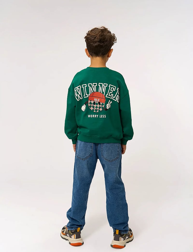The New - TNPaul OS Sweatshirt - sweatshirts - alpine green - 3