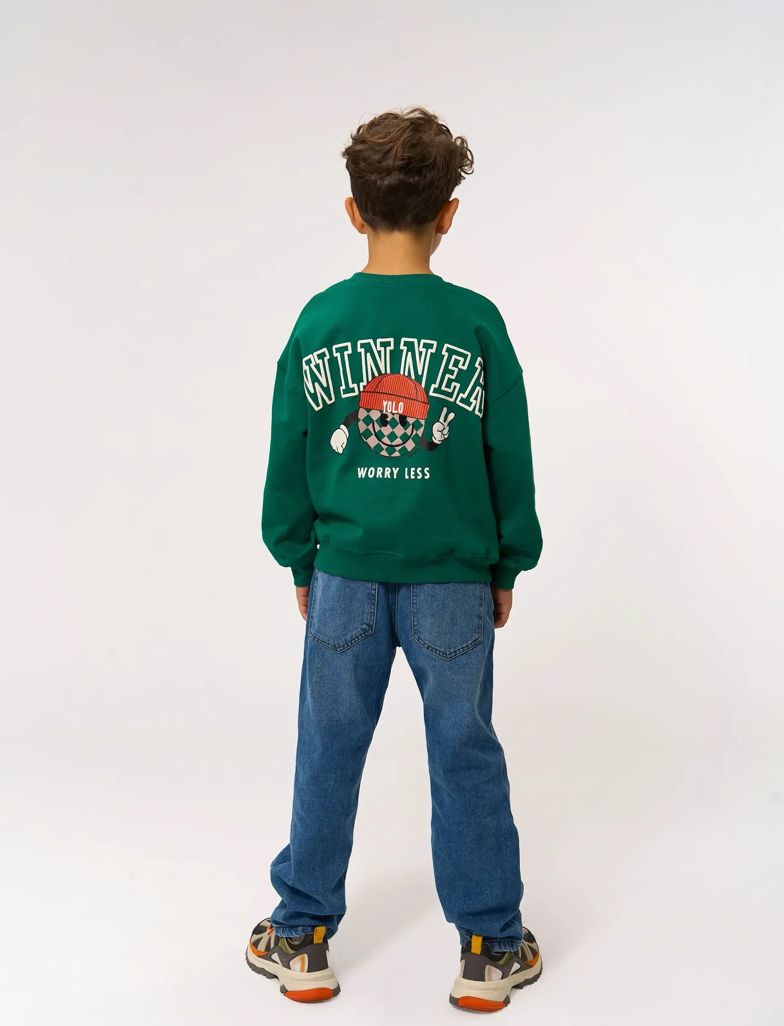The New - TNPaul OS Sweatshirt - collegepaidat - alpine green - 3