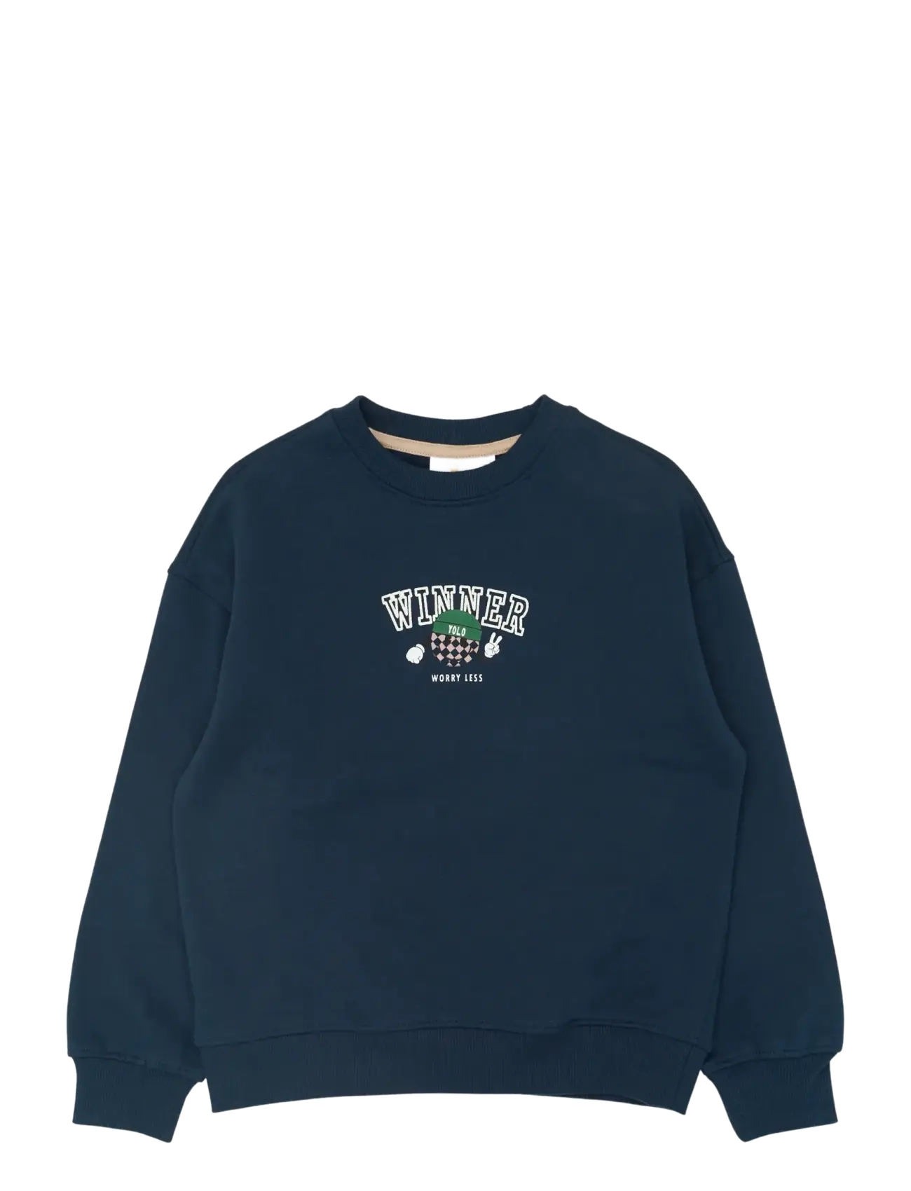 THE NEW Tnpaul Os Sweatshirt Navy - 122/128 - Kinder